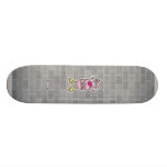 big mouth funny monster skate board deck