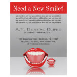 Big Mouth Large Dentist Dentistry Dental Flyers