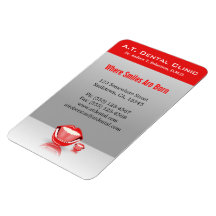 Big Mouth Smile Dental Large Premium Flexi Magnets