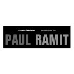 Big Name Font 6 Business Card