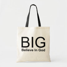 BIG Noir Canvas Bags