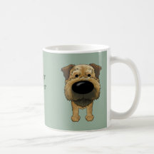 Big Nose Border Terrier Mug