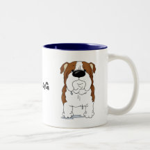 Big Nose Bulldog Coffee Mug