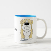 Big Nose Bulldog Mug