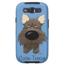 Big Nose Cairn Terrier Galaxy SIII Covers