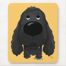 Big Nose Cocker Spaniel Mouse Pads