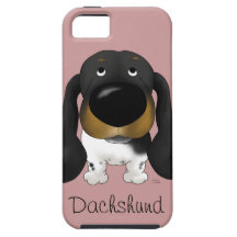 Big Nose Dachshund iPhone 5 Covers