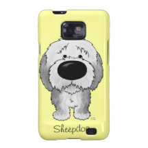 Big Nose Sheepdog Samsung Galaxy Case