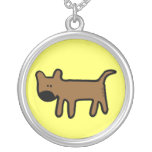 Big nosed brown dog jewelry