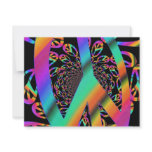 Big Peace Sign Invites