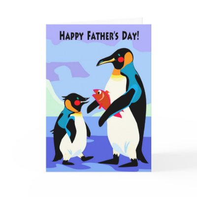 Big Penguin Greeting Card by celebrationsetc