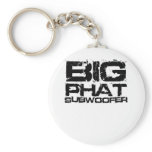 Big Phat Subwoofer Dubstep Keychains