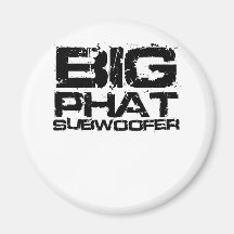 Big Phat Subwoofer Dubstep Magnet