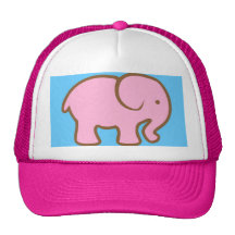 Big Pink Elephant Hat