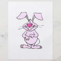 big pink happy silly rabbit.png flyers