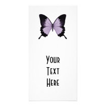Big Purple & Black Butterfly