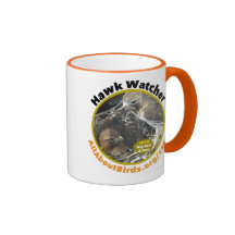 Big Red and Ezra "Hawk Watcher" Photo Mug