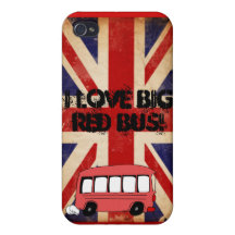 big red bus cases for iPhone 4