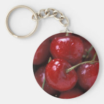 Big Red Cherries Key Chain