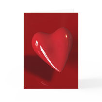 Big Red Heart Card