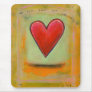 Big red heart colourful art unique Love Differentl