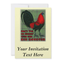 Big Red Rooster