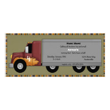 Big Rig Invitation