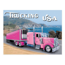 Big Rig Postcard