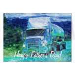 Big Rig Road-liner Truck-lover Birthday Card