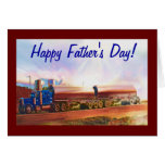 Big Rig Tanker Truck-lover Happy Father's Day Card