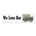 Big RV Camper Bumper Sticker bumper stickers