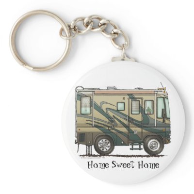 Big RV Camper Key Chains HSH by art1st