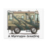 Big RV Camper Post Cards