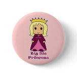 Big Sis Princess Buttons