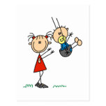 Big Sis with Little Brother Cards and Stickers Post Card