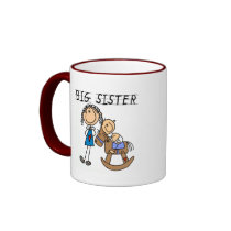 Big Sister Baby Brother T-shirts and Gifts Mugs