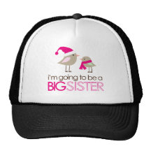 big sister birdies to be trucker hat