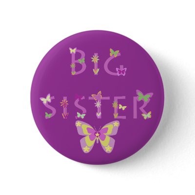 Big Sister, butterflies & flowers by Priscilla48