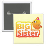 Big sister cute baby chicken bird button buttons