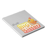 Big sister cute baby chicken bird notepad