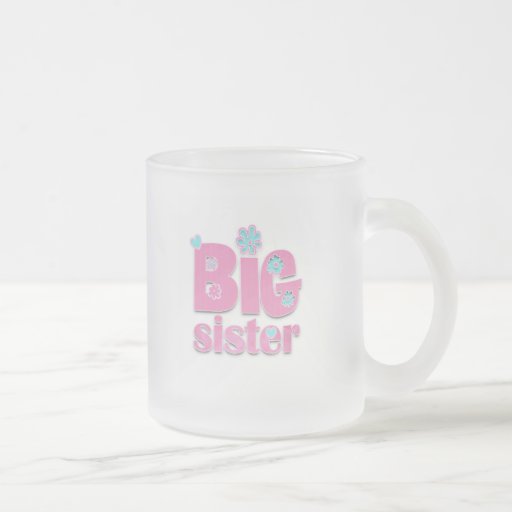 Big Sister Flower Mug