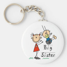 Big Sister Little Brother T-shirts and Gifts Key Chains
