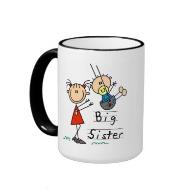Big Sister Little Brother T-shirts and Gifts Mug by familymembers
