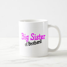 Big Sister Of Brothers Coffee Mug