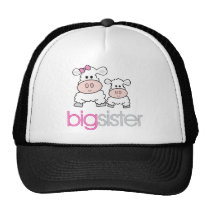 Big Sister Sheep Pregnancy Announcement T-shirt hats