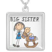 Big Sister With Baby Brother Gifts Custom Jewelry