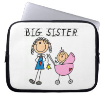 Big Sister With Little Sister Gifts Computer Sleeve