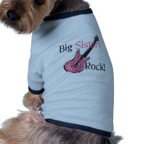 Big Sisters Rock Pet Tee Shirt