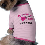 Big Sisters Rock! with Pink Guitar Pet Clothes
