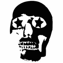 Big Skull Sculpture Keychain Photo Sculptures